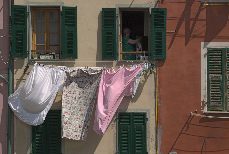 Hanging Laundry